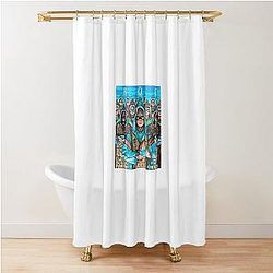 Best Seller Music Hard Rock Blue Oyster Blues Rock Cult Band Taurus07 Trending Music Popular Heavy Metal International Shower Curtain
