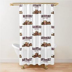 BOC Blue Oyster Cult Secret Treaties Color Album custom Premium  Shower Curtain