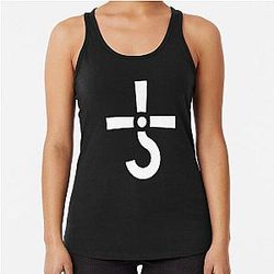 logo band rock blue oyster cult 90art Racerback Tank Top