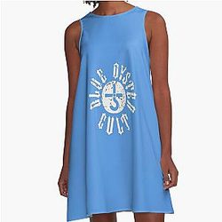 LOGO BLUE OYSTER CULT 01 Essential T-Shirt A-Line Dress