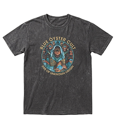 Fire Of Unknown DTNK0304 Blue Öyster Cult T-Shirts