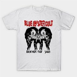 Burning For You DTNK0304 Blue Öyster Cult T-Shirts