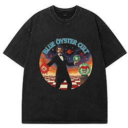 Magic Time DTNK2906 Washed Blue Öyster Cult T-Shirts