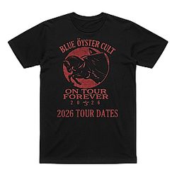 On Tour Forever 2026 LA1607 Blue Öyster Cult T-Shirts
