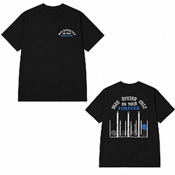 On Tour Forever Blue Pillars LA3007 Blue Öyster Cult T-Shirts