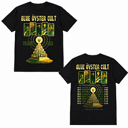 On Tour Forever Tour Dates LA3007 Blue Öyster Cult T-Shirts
