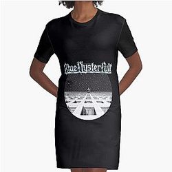 Blue Oyster Cult Graphic T-Shirt Dress