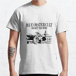 Blue Oyster Cult T-ShirtBlue oyster T-Shirt-by Baby-Ghost- Classic T-Shirt