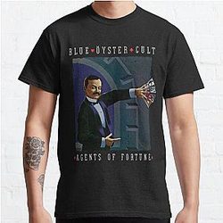 Gift For Men Blue Oyster Cult Agent Of Fortune Awesome For Movie Fan Classic T-Shirt