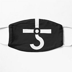 logo band rock blue oyster cult 90art Essential T-Shirt Flat Mask