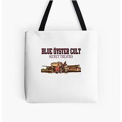 BOC Blue Oyster Cult Secret Treaties Color Album custom Premium  All Over Print Tote Bag