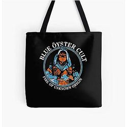 blue oyster cult band rock All Over Print Tote Bag