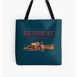 BOC Blue Oyster Cult Secret Treaties Color Album custom Premium  All Over Print Tote Bag