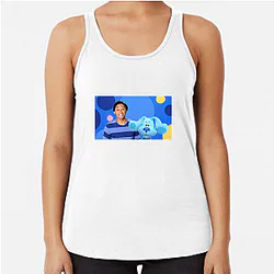 Blue's Clues The World Is A Clue Blue's Clues Tank Tops