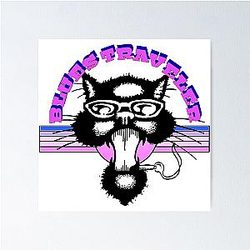 BLUES TRAVELER band logo custom Poster