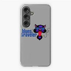 SMOKER CAT BLUES TRAVELER  Samsung Galaxy Soft Case
