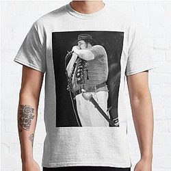 John Popper - Blues Traveler - BW Photograph Classic T-Shirt