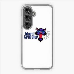 SMOKER CAT BLUES TRAVELER Samsung Galaxy Soft Case