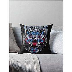 blues traveler cat Essential Throw Pillow
