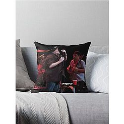 John Popper - Blues Traveler Throw Pillow