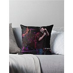 John Popper - Blues Traveler Throw Pillow