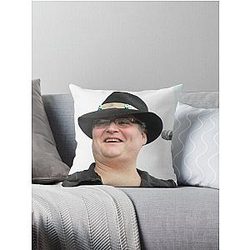 Blues Traveler - John Popper - Photograph Throw Pillow