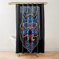 blues traveler cat Essential Shower Curtain