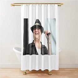 Blues Traveler - John Popper - Photograph Shower Curtain