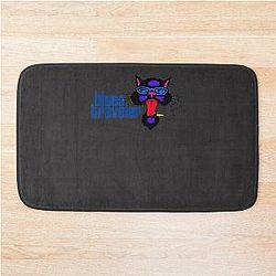 SMOKER CAT BLUES TRAVELER Classic T-Shirt Bath Mat