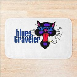 SMOKER CAT BLUES TRAVELER Bath Mat