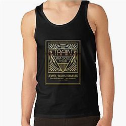 Gold Tour AM Train jewel blues traveler  Tank Top