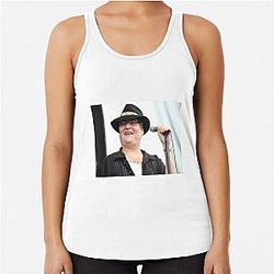 Blues Traveler - John Popper - Photograph Racerback Tank Top