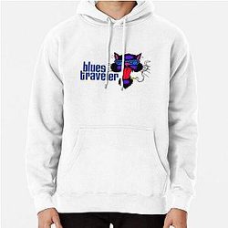 SMOKER CAT BLUES TRAVELER Pullover Hoodie