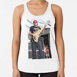 Blues Traveler - Tad Kinchla - Photograph Racerback Tank Top