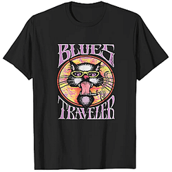 Cool Cat Smoking LA 1105 Blues Traveler T-Shirts