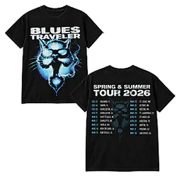 Spring And Summer Tour 2026 DTNK0709 Blues Traveler T-Shirts