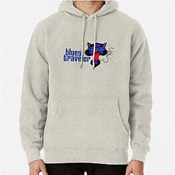 SMOKER CAT BLUES TRAVELER  Pullover Hoodie