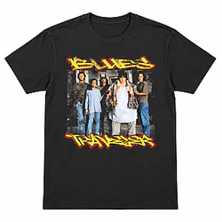 Band Portrait & Yellow Graffiti LA2209 Blues Traveler T-Shirts