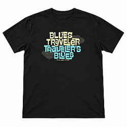 Traveler's Blues Yellow & Blue LA2209 Blues Traveler T-Shirts