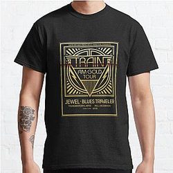 Gold Tour AM Train jewel blues traveler  Classic T-Shirt