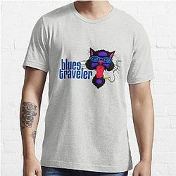 SMOKER CAT BLUES TRAVELER  Essential T-Shirt