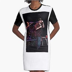 John Popper - Blues Traveler Graphic T-Shirt Dress