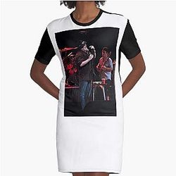 John Popper - Blues Traveler Graphic T-Shirt Dress