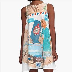 Blues Traveler 1950s  A-Line Dress