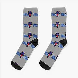 SMOKER CAT BLUES TRAVELER  Socks