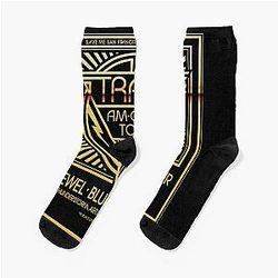 Gold Tour AM Train jewel blues traveler  Socks