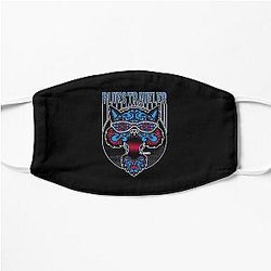blues traveler cat Essential Flat Mask