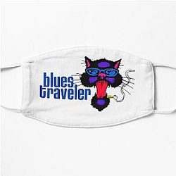 SMOKER CAT BLUES TRAVELER Flat Mask