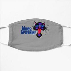 SMOKER CAT BLUES TRAVELER  Flat Mask