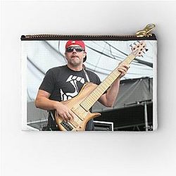 Blues Traveler - Tad Kinchla - Photograph Zipper Pouch